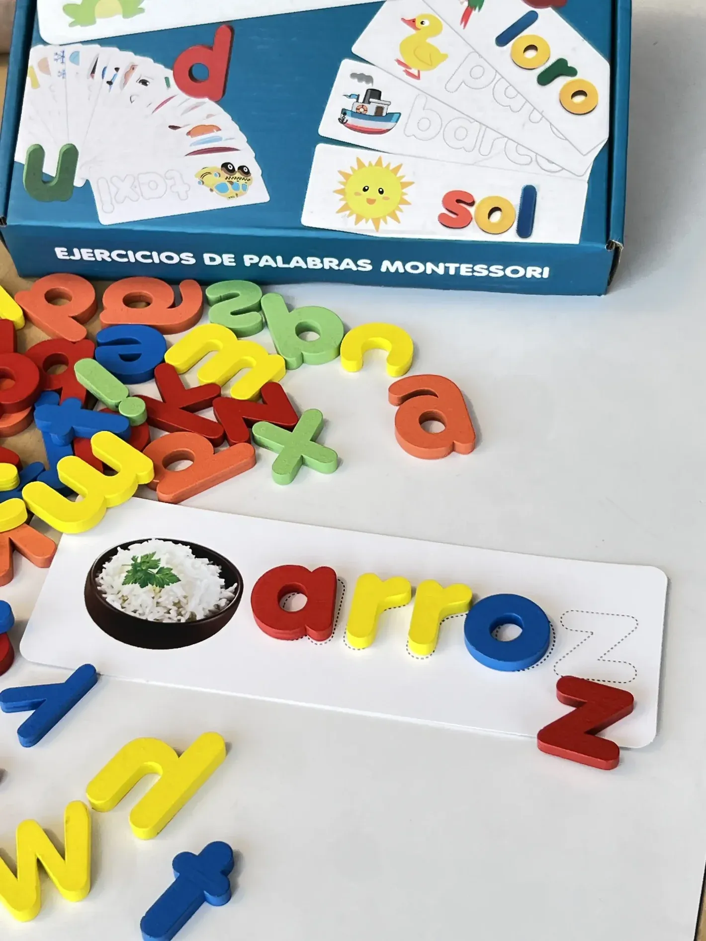 Montessori Yazım seti