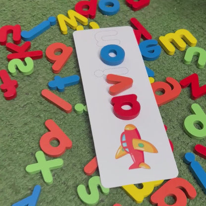 Montessori Yazım seti