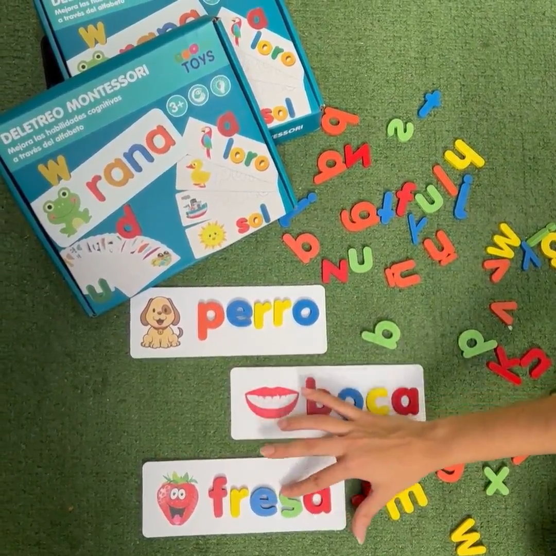 Montessori Yazım seti