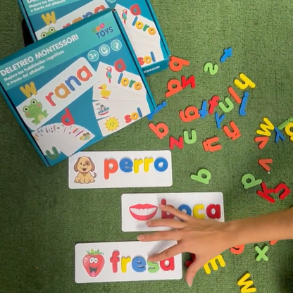 Montessori Yazım seti